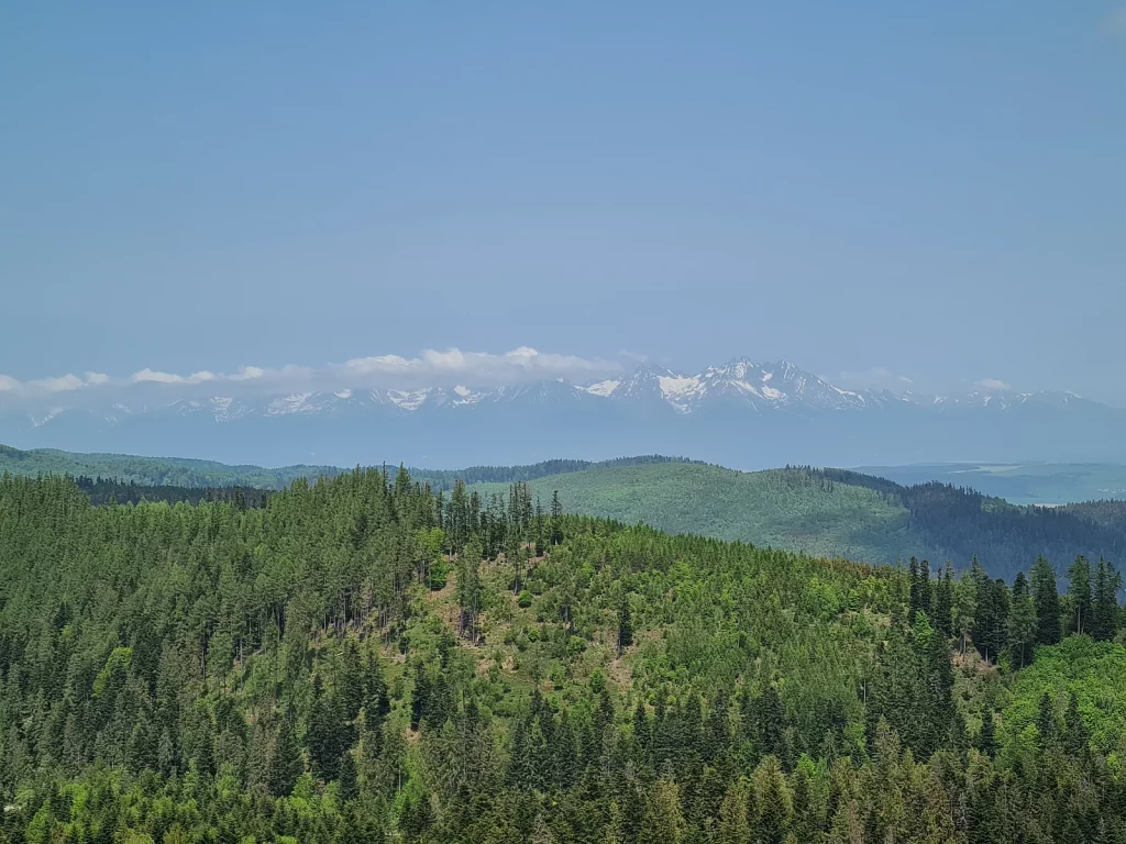 Výhľady na Vysoké Tatry